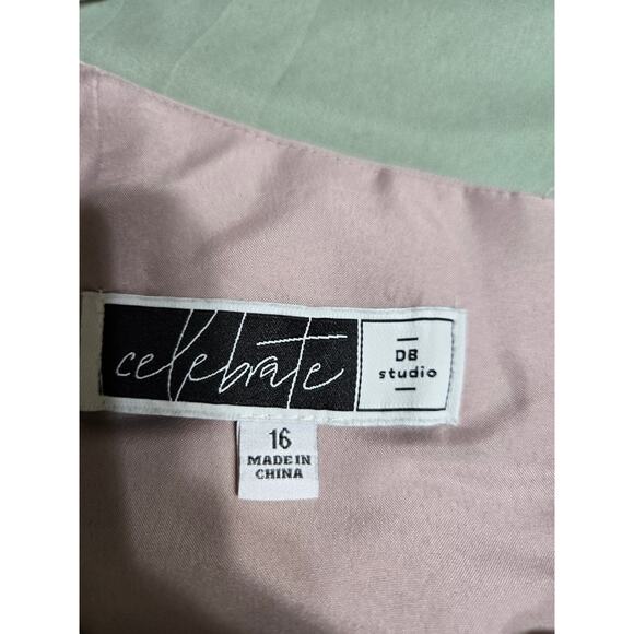 Celebrate by db studio size 16 women's light pink formal dress - Picture 8 of 12